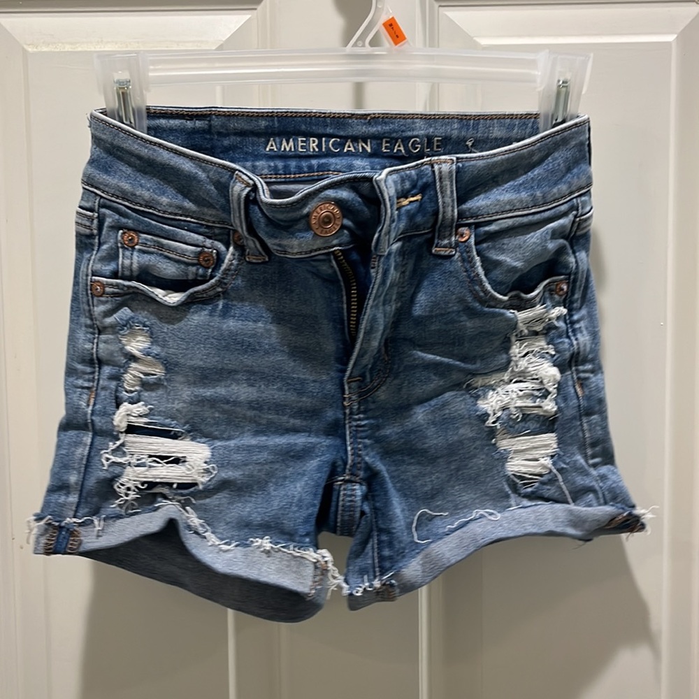 American Eagle jean shorts